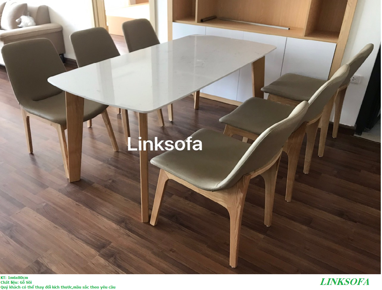 bàn ăn-002 - Link Sofa